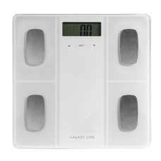 Весы многофункциональные электронные GALAXY LINE GL 4854 БЕЛЫЕ, макс. вес 150 кг Артикул: гл4854лбел