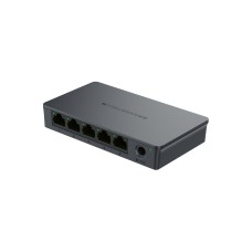 Коммутатор, Grandstream, GWN7700, Неуправляемый, 5x GbE RJ45, пластиковый корпус