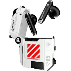 Беспроводные наушники Gravastar Sirius P5, Белый Bluetooth headphone BT5.2, Defense Crystal series, Mecha white