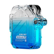 Беспроводные наушники Gravastar Sirius P5, Голубой Bluetooth headphone BT5.2, Defense Crystal series, Crystal blue