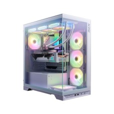 Компьютерный корпус, XPG, INVADERXBTFMT White, INVADERXBTFMT-WHCWW, Mid-Tower, ATX/M-ATX/Mini-ITX, 5*120мм ARGB вентиляторы, Высота процессорного куллера до 175мм, Количество отсеков 3*3.5"/3*2.5", Без Б/П, Белый