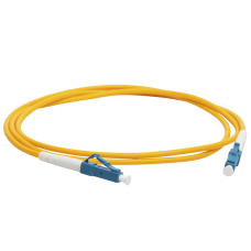 Патч-корд оптический LANMASTER, LSZH, дуплексный, LC/UPC-LC/UPC, SM OS2, 2.0 м