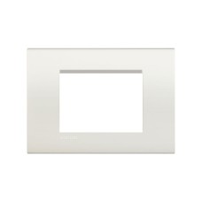 LivingLight LNA4803BI Рамка прямоугольная, 3 модуля, цвет Белый