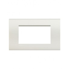 LivingLight Рамка прямоугольная, 4 модуля, цвет Белый