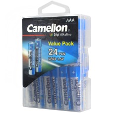 Батарейки Camelion AAA (LR03-PBH24DG) Digi alkaline, комплект - 24 штуки