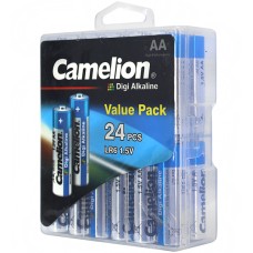 Батарейки Camelion AA (LR6-PBH24DG) Digi alkaline, комплект - 24 штуки