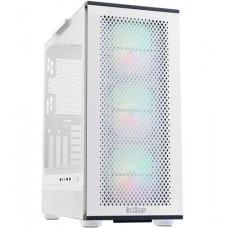 Корпус ATX midi tower PCCooler, MASTER ME200 MESH, (без БП), Белый Case white