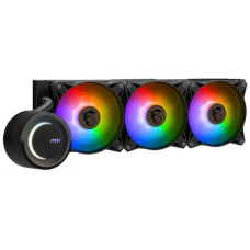 Водяное охлаждение для CPU MSI MAG CORELIQUID E360. Socket Intel/AMD, 4pin, Fan 3x120см, ARGB, Black