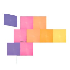 Умная система освещения Nanoleaf Canvas, Square, 9 квадратов Smart lighting Starter kit (NL2-0002SW-9PK), White, 9 Pack