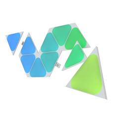 Дополнительные панели Nanoleaf Shapes, Triangles Mini, 10 треугольников мини Smart lighting Expansion Pack (NL48-01TW-10PK), White, 10 Pack