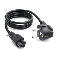 Кабель питания, Cablexpert PC-186-ML12 Cable power, Schuko - C5 (ноутбук), 3 pin, 1.8м, black