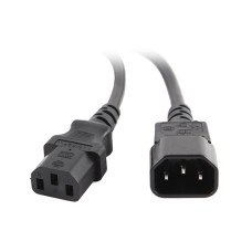 Кабель питания, Cablexpert PC-189-VDE-3M, 3м Cable power, C13 - C14, системный блок/­монитор - ИБП, black