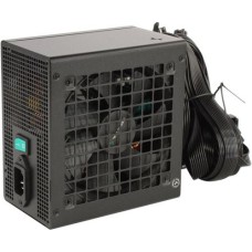 Блок питания, Deepcool, PK600D R-PK600D-FA0B-EU, 600W, ATX, Bronze, 20+4 pin, 2*4+4pin, 6*Sata, 3*Molex, 4*PCI-E 6+2 pin, Вентилятор 12 см, Кабель питания, Чёрный