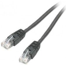 Патч-корд Cablexpert PP6U-0.25M/­BK, чёрный Cable Patch cord UTP 6-Cat 0.25 m
