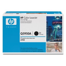 Картридж HP Q5950A, Чёрный, На 11000 страниц для HP Color LaserJet 4700
