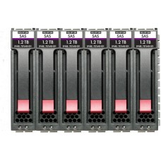 HDD HP Enterprise/MSA (Gen6) 7.2TB SAS 12G Enterprise 10K/SFF (2.5in)/M2 3yr Wty 6-pack HDD Bundle