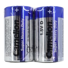 Батарейки Camelion D (R20P-SP2B) super heavy duty, комплект - 2 штуки