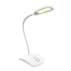 Настольная лампа, Ritmix LED-410C White USB LED light, 18 LED, 3000K/­4500K/­6000K, 1200mAh/­USB power, настольная