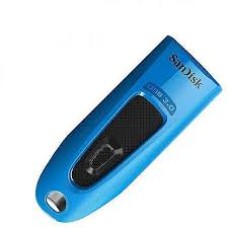 SanDisk Ultra 64GB, USB 3.0 Flash Drive,130MB/s read - Blue, EAN: 619659156701