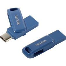SANDISK 64GB Ultra Dual Drive Go USB Type-CTM Flash Drive Navy Blue