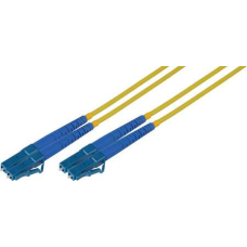 Патч-корд LC/PC-LC/PC-Single mode-G.652D-2mm-10m-PVC-Yellow