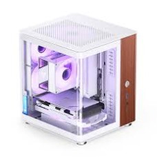 Компьютерный корпус, Jonsbo,TK-0, TK-0 White, Micro-Tower, ITX, USB3.2 Type-C*1/USB3.0*1, Audio+Mic, Высота процессорного кулера до 135мм, Длина VGA до 230мм, 1*3,5" /"2.5*1, Сталь, Закаленное стекло, 235*250*280, Без Б/П, Белый