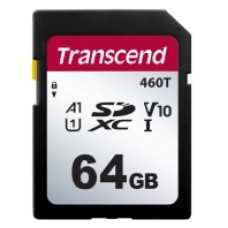 Карта памяти SD Class 10 U1 Transcend TS64GSDC460T-VS1