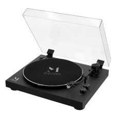 Проигрыватель виниловых дисков Music Public Kingdom TT33AT, черный Turntable 33/­45 rpm, RCA/­BT out, black