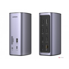 Док-станция UGREEN CM555 USB-C Multifunction Docking Station Pro 90325