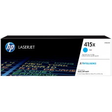 415X Cyan LaserJet Toner Cartridge for Color LaserJet M454/M479, up to 6000 pages