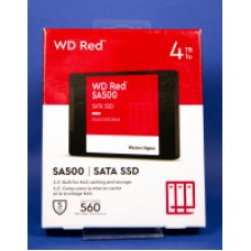 Твердотельный накопитель 4000GB SSD WD RED SA500 3D NAND SATA3 R560Mb/s W520MB/s WDS400T2R0A