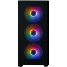 Корпус ATX midi tower Zalman i4 TG, (без БП), Черный Case black