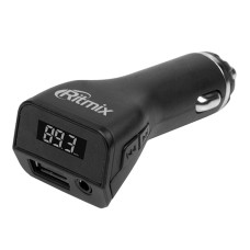 Автомобильный FM модулятор +зарядник Ritmix FMT-A740 MP3 car modulator + USB charger, USB -> MP3 player, LCD, 5V/­2.1A