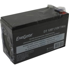 Батарея для UPS 12V, 7Ah, ExeGate DT 1207