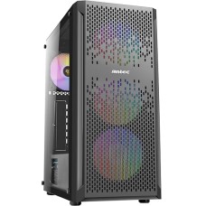 Корпус ATX midi tower Antec, NX290, (NX290AV75), черный Case NX290AV75, 1*120 ARGB+3*120 ARGB fan, (Atom 750W), black