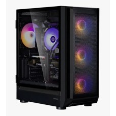 Корпус Zalman I6 Black, without PSU, 1xUSB3.0, 1xUSB2.0, 1хUSB Type-C, 4x140mm RGB, TG Side Panel, ATX, черный