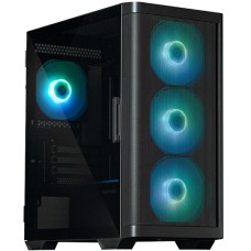 Корпус ATX mini tower Zalman M4, (без БП), Черный Case black