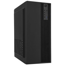 Уц. Корпус MATX midi tower APEX A302, 1*120 fan, (400W), вмятина на боковых крышках Case