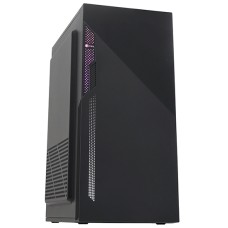 Уц. Корпус MATX midi tower APEX A303, 1*120 fan, (400W), оторвана лицевая панель, дефект корпуса Case