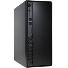 Корпус MATX mini tower Chieftec UNI, BS-10B-300-FOB, (300W 80+ Bronze), черный Case Type-C, black