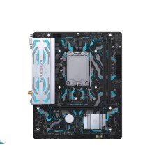 Материнская плата Maxsun Challenger B760M GAMING WIFI GANK,LGA1700,2xDDR5,3xSATA,HDMI+VGA,mATX
