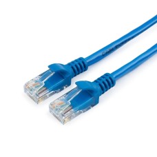  Патч-корд Cablexpert PP6U-0.25M/B, синий