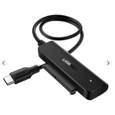 Переходник UGREEN CM321 USB-C 3.1 to SATA Adapter Cable for 2.5“ 5Gbps 0.5m Black (70610)