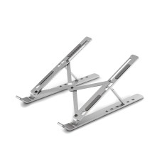 Подставка для ноутбука складная Hama Aluminium (00053047), Серебристый up to 15,6", Silver