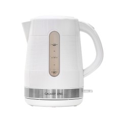 Чайник электрический GALAXY LINE GL0225, 2200Вт, Объем 1,7 л, 220В/50Гц Белый