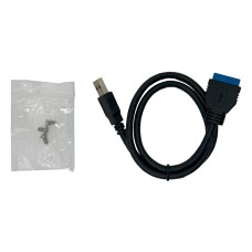 HUB передний 2 x USB3.2 / 1 x T-Flash / 1 x SD / 1 x Type-C / 1 x MJack