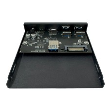 HUB передний 2 x USB3.2 / 1 x T-Flash / 1 x SD / 1 x Type-C / 1 x MJack