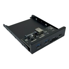 HUB корпусной передний панель 2xUSB3.2/T-Flash/SD/Type-C