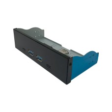 HUB корпусной передняя панель 5,25 2xType-C/2xUSB3.2