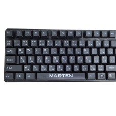 Клавиатура + Мышь Marten TJ-808 Анг/Рус/Каз беспроводной